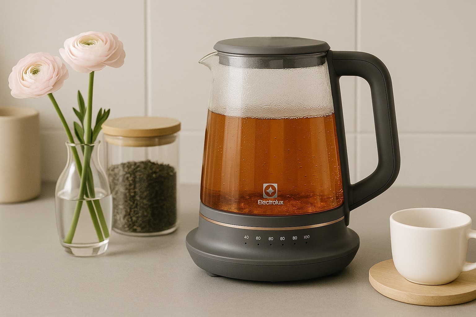 Electrolux 伊萊克斯|玻璃溫控智慧壺 E7GK1-73BP