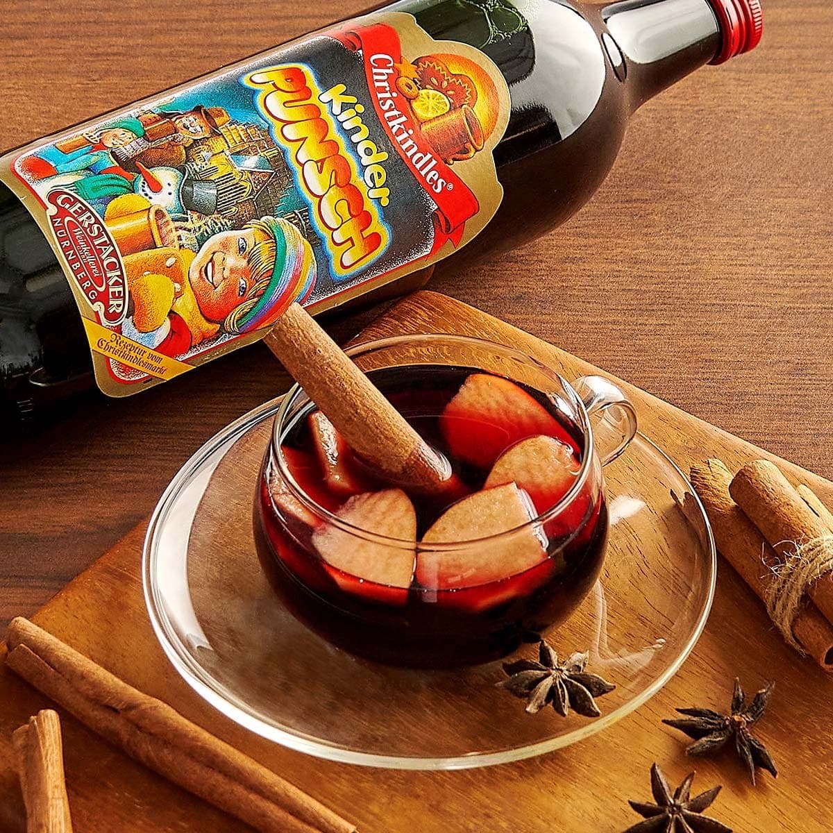 德國原裝 Gerstacker 格施塔克Christkindles Kinder-Punsch 聖誕市集暖果飲 1L(2種可選)